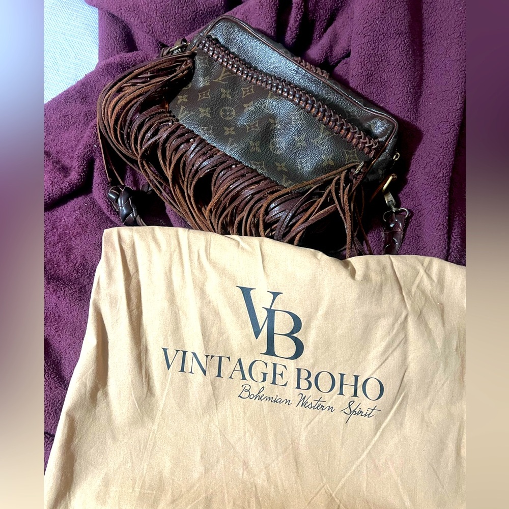 Riviera Vintage boho bag. Authentic LV.